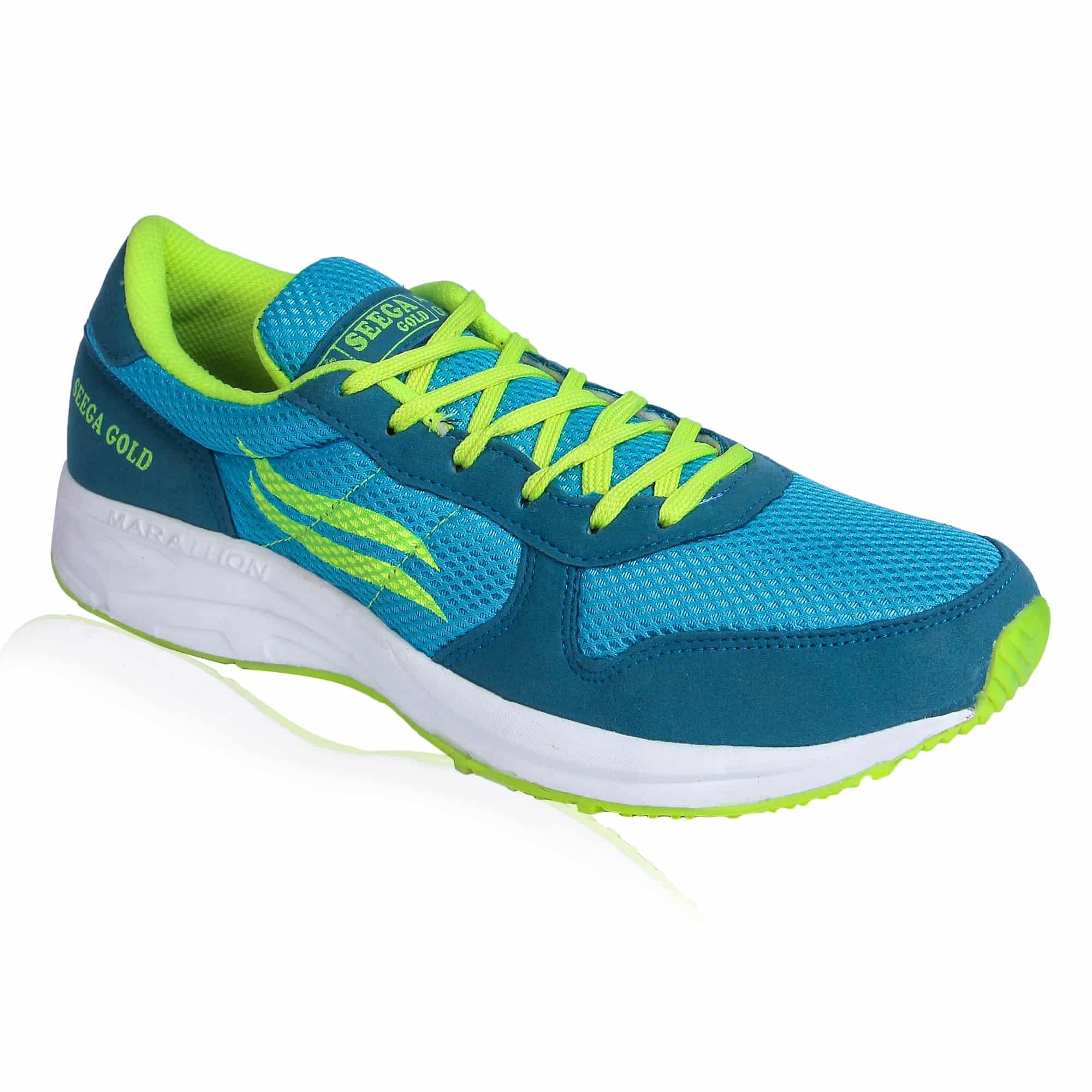 Seega Gold Marathon 01 green Men sports shoe