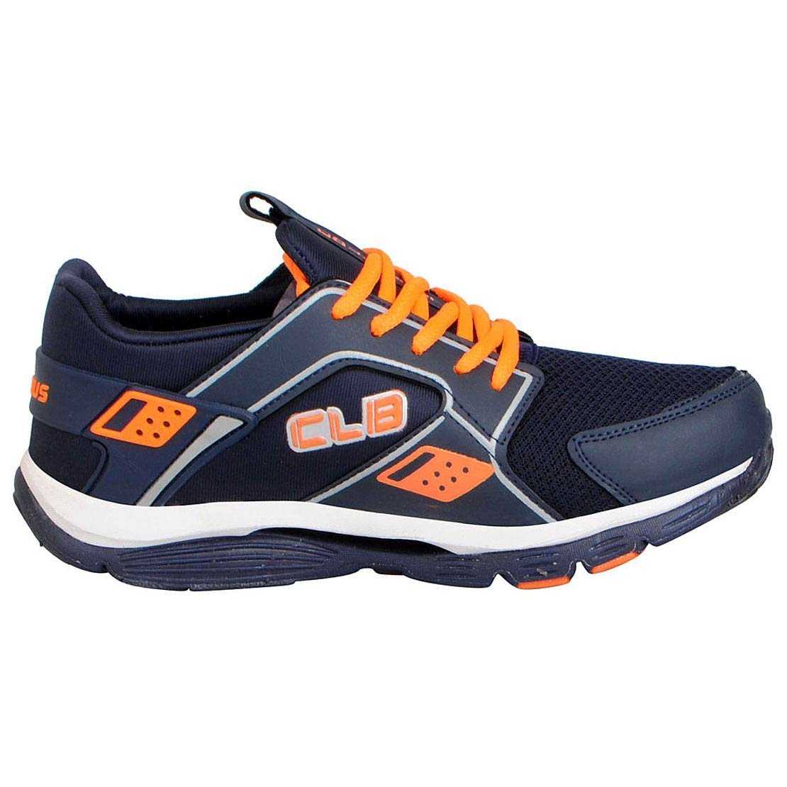 Columbus Men&#39;s KP4 Navy Orange Sports Shoes | Online Store for Men Footwear in India