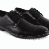 Numero Uno Black Leather Shoes (TMSECD163)