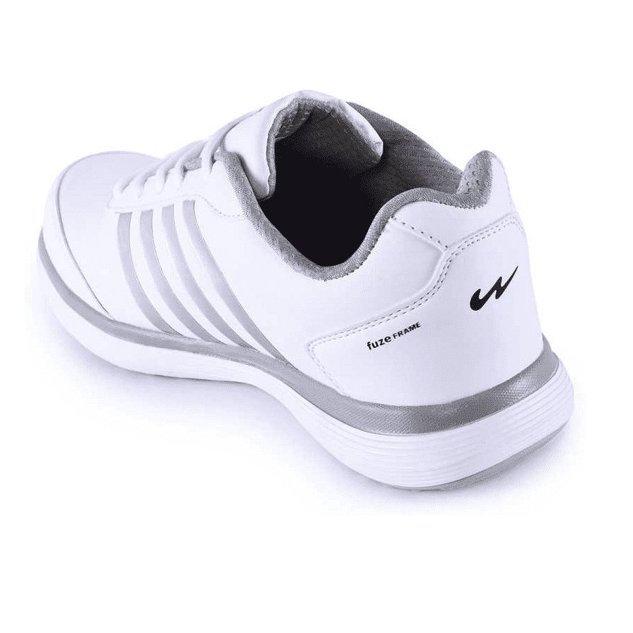 white sports shoes for men