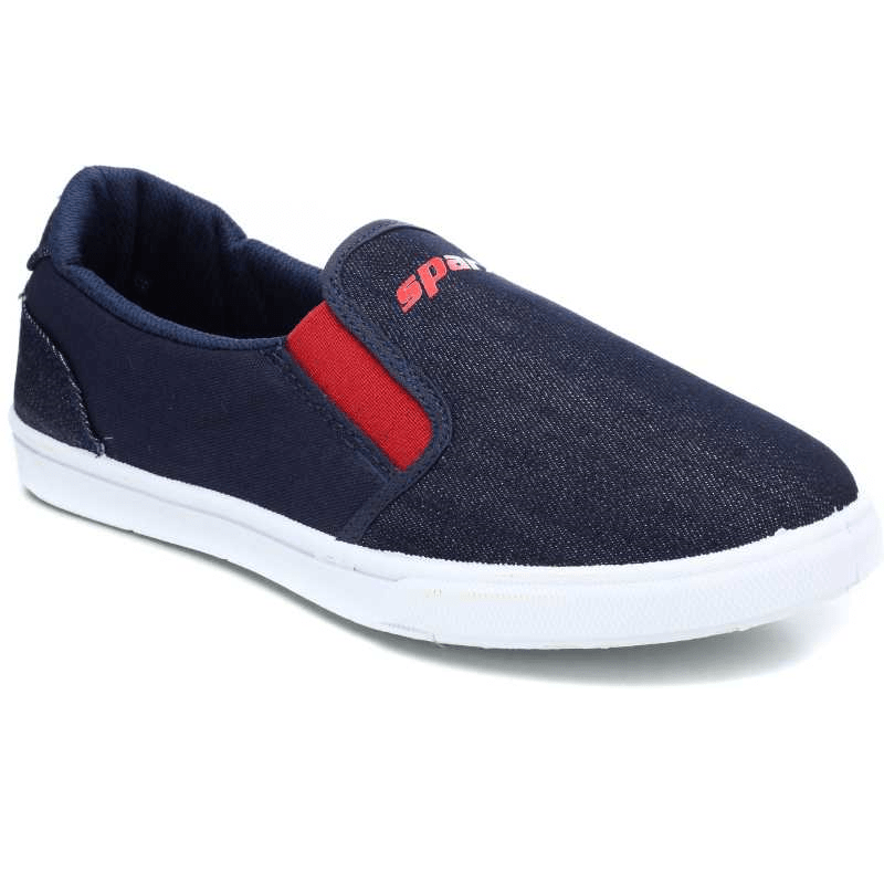 Sparx 315 men canvas shoes blue red-min | Online Store for Men Footwear ...