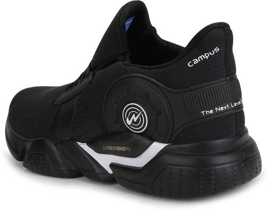 Campus ROOF Men Training and Gym Shoes Black